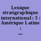 Lexique stratigraphique international : 5 : Amérique Latine : 5a : Equateur
