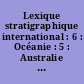 Lexique stratigraphique international : 6 : Océanie : 5 : Australie : 5b : New South Wales