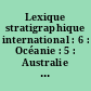 Lexique stratigraphique international : 6 : Océanie : 5 : Australie : 5d : Tasmanie