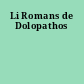 Li Romans de Dolopathos