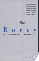 Lire Rorty : le pragmatisme et ses conséquences