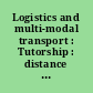 Logistics and multi-modal transport : Tutorship : distance learning programme of the ICS