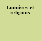 Lumières et religions