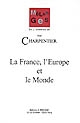 Mélanges en l'honneur de Jean Charpentier : la France, l'Europe, le monde