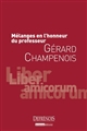 Mélanges en l'honneur du professeur Gérard Champenois