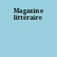 Magazine littéraire