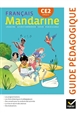 Mandarine CE2, français : langage oral, lecture et compréhension, écriture, étude de la langue : guide pédagogique
