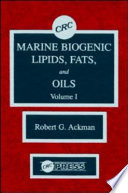 Marine biogenic lipids, fats, and oils