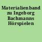 Materialienband zu Ingeborg Bachmanns Hörspielen
