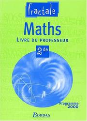 Maths : 2de : livre du professeur