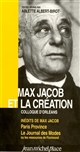 Max Jacob et la création : colloque d'Orléans, [1994]
