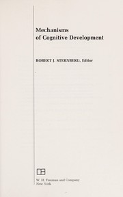 Mechanisms of cognitive development
