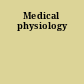 Medical physiology
