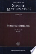 Minimal surfaces