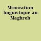 Minoration linguistique au Maghreb