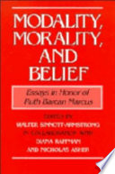 Modality, morality, and belief : essays in honor of Ruth Barcan Marcus