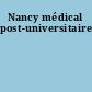 Nancy médical post-universitaire