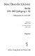 Neue deutsche Literatur : Berlin, 1953-1962 (Jahrgang 1-10) : Bibliographie einer Zeitschrift
