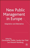 New public management in Europe : adaptation and alternatives