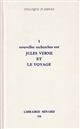 Nouvelles recherches sur Jules Verne et le voyage
