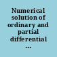 Numerical solution of ordinary and partial differential equations : based on a summer school held in Oxford, august-september 1961