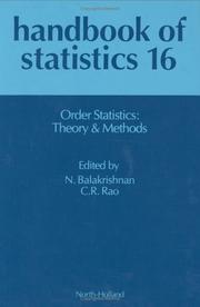 Order statistics : theory & methods