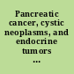 Pancreatic cancer, cystic neoplasms, and endocrine tumors : diagnosis and management