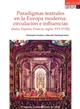 Paradigmas teatrales en la Europa moderna : circulación e influencias (Italia, España, Francia, siglos XVI-XVIII)