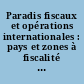 Paradis fiscaux et opérations internationales : pays et zones à fiscalité privilégiée, mesures anti-évasion