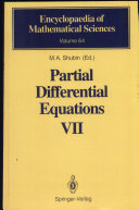 Partial differential equations : VII : Spectral theory of differential operators