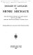 Passages et langages de Henri Michaux : actes de la troisième Rencontre sur la poésie moderne, ENS [École normale supérieure], juin 1986