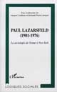 Paul Lazarsfeld, 1901-1976 : la sociologie de Vienne à New-York
