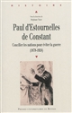 Paul d'Estournelles de Constant : concilier les nations pour éviter la guerre (1878-1924)