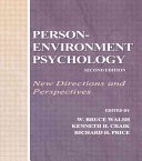 Person-environment psychology : New directions and perspectives