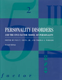 Personality disorders and the five-factor model of personality