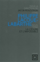 Philippe Lacoue-Labarthe : la césure et l'impossible