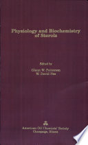 Physiology and biochemistry of sterols