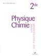 Physique chimie 2de : livre du professeur : nouveau programme