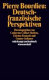 Pierre Bourdieu : deutsch-französische Perspektiven