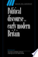 Political discourse in early modern Britain