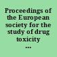 Proceedings of the European society for the study of drug toxicity : volume XI, 1970 : The problems of species difference and statistics in toxicology : proceedings of the meeting held in Venice, march-april 1969