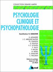 Psychologie clinique et psychopathologie : premier et second cycles universitaires