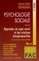 Psychologie sociale : Tome 2 : Approches du sujet social et des relations interpersonnelles