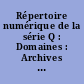 Répertoire numérique de la série Q : Domaines : Archives départementales de la Loire-Inférieure