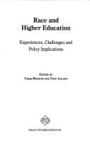Race and higher education : experiences, challenges and policy implications