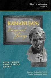 Ramanujan : essays and surveys