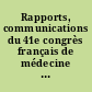 Rapports, communications du 41e congrès français de médecine : [1] : Les hypercalcémies