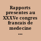 Rapports presentes au XXXVe congres francais de medecine : 1 : Les syndromes paraneoplasiques
