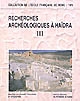 Recherches archéologiques à Haïdra : III