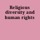 Religious diversity and human rights